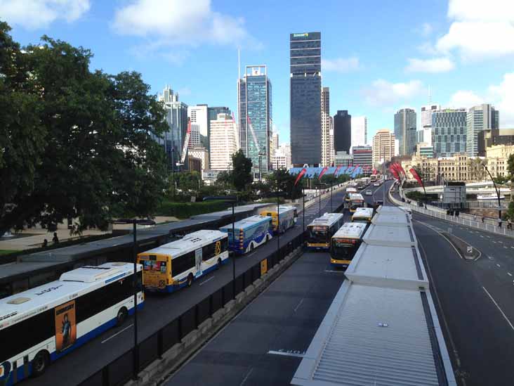 Brisbane Transport rush hour